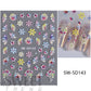 🌸🔥1 kaufen, 1 gratis💅 5D Blumen-Nagelsticker🌺