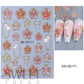 🌸🔥1 kaufen, 1 gratis💅 5D Blumen-Nagelsticker🌺