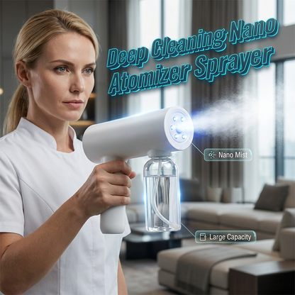 🔫 Blitzangebot: 50 % Rabatt! Kabellose Nano-Desinfektionspistole – Sterilisation mit blauem Licht & 3 einstellbare Stufen ⚡🧴