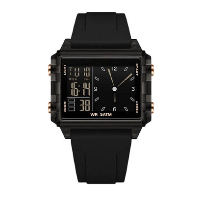 ⌚ JETZT 50 % RABATT! 💧 Transparente Digitaluhr – wasserdicht bis 50 m, leuchtendes Display und Hybrid-Anzeige – Stil trifft auf Funktionalität ✨