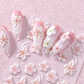 🌸🔥1 kaufen, 1 gratis💅 5D Blumen-Nagelsticker🌺
