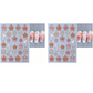 🌸🔥1 kaufen, 1 gratis💅 5D Blumen-Nagelsticker🌺
