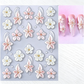 🌸🔥1 kaufen, 1 gratis💅 5D Blumen-Nagelsticker🌺