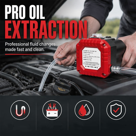 🔧 56% RABATT! 🛢️ Elektrische Ölabsaugpumpe – Selbstansaugend, vielseitig & leistungsstark – Ideal für Motoröl, Diesel & Hydrauliköl 🚗