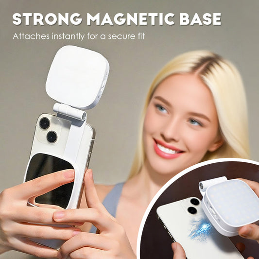 Tragbares magnetisches 3-in-1-Selfie-Licht fürs Smartphone