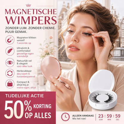 💖 50% Rabatt! Magnetische Wimpern Set – Wiederverwendbar & Einfach anzuwenden. Kein Kleber, Sofortwirkung! ✨👁️